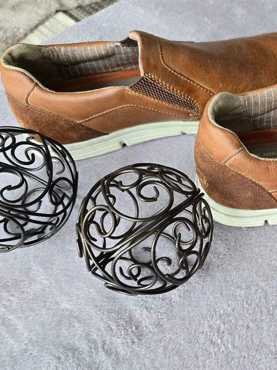 ROCKPORT slip on brown Leather and sued upper - Picture 2 of 11